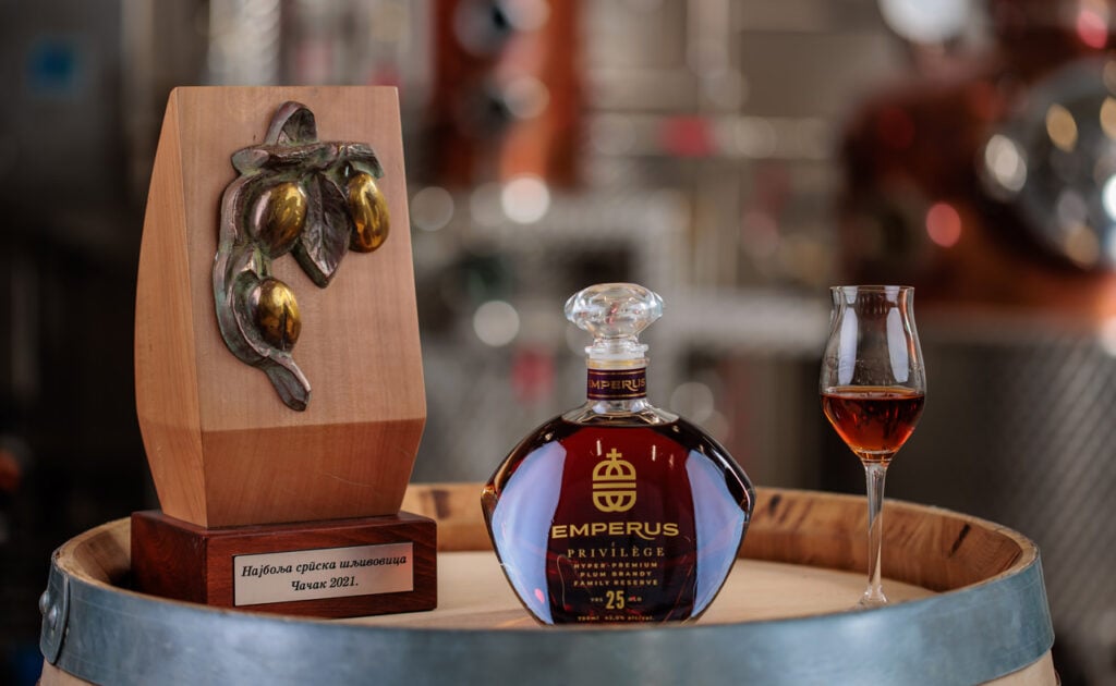 Our most awarded plum brandy | EMPERUS Privilège